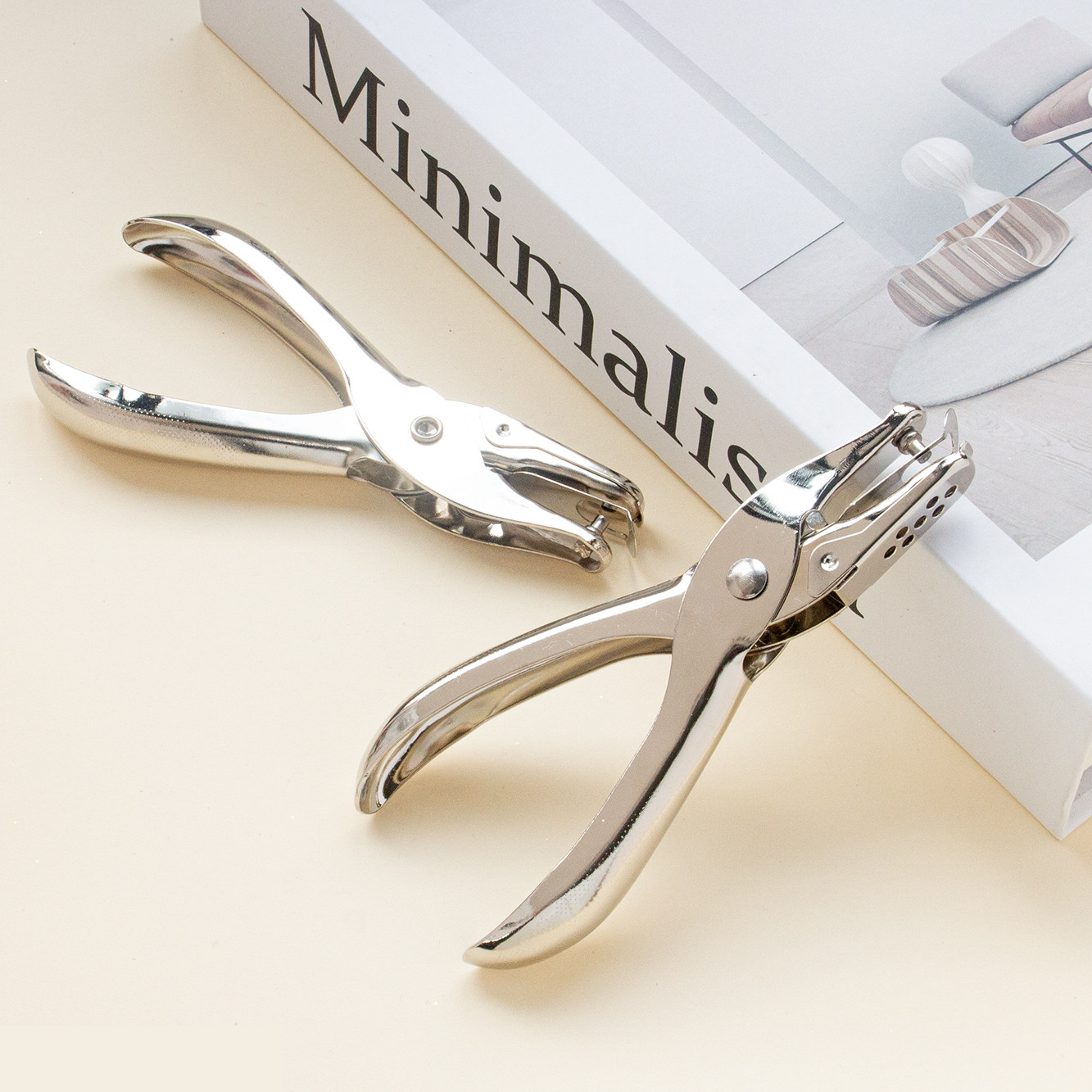 金属打孔器圆孔花艺包装纸张卡片小型圆形打洞工具