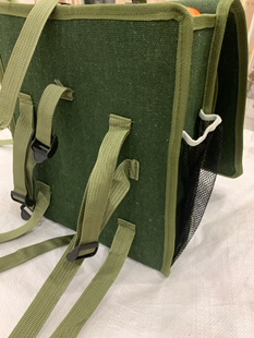 锂电池背包12v户外加厚帆布全新防水双肩舒适背带新店特惠包邮