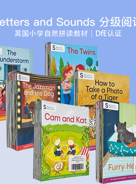 My Letters and Sounds 英国小学分级阅读MLS自然拼读教材 Pink Red Yellow Blue Green Orange Band Schofield Sims英文原版