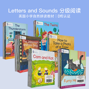 Sounds Orange Schofield Blue Pink Sims英文原版 Red 英国小学分级阅读MLS自然拼读教材 Green Yellow and Band Letters