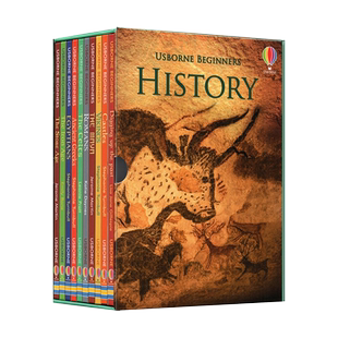 Usborne Beginners History 尤斯伯恩初学者系列 初探历史10册盒装 儿童英语科普 百科读物 6-9岁 儿童课外读物 英文原版进口图书