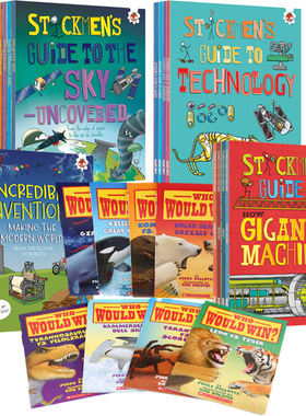 【79元任选4册】Who Would Win 猜猜谁会赢动物大比拼Scholasitc学乐英文原版绘本小学少儿英语科普读物howitworks万物STEM