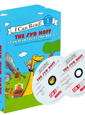 I Can Read 一阶段 Danny and the Dinosaur 英文原版绘本分级阅读12册 ICanRead汪培珽书单 4-8岁儿童少儿英语 丹尼和恐龙