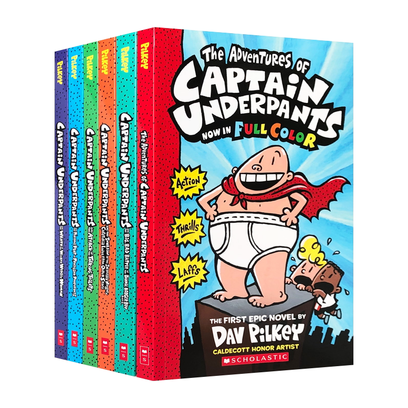 captainunderpants内裤超人全彩