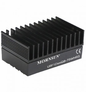 URF1D12QB-75WHR3金升阳DC-DC电源模块43-160V转12V6.25A带散热器