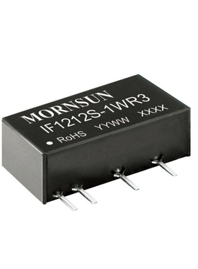IF1212S-1WR3金升阳DC-DC电源模块12V转12V83mA隔离3KV 稳压输出