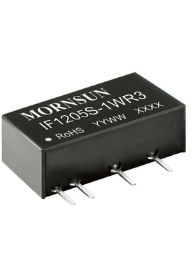 IF1205S-1WR3金升阳DC-DC电源模块12V转5V200mA隔离3KV 稳压输出