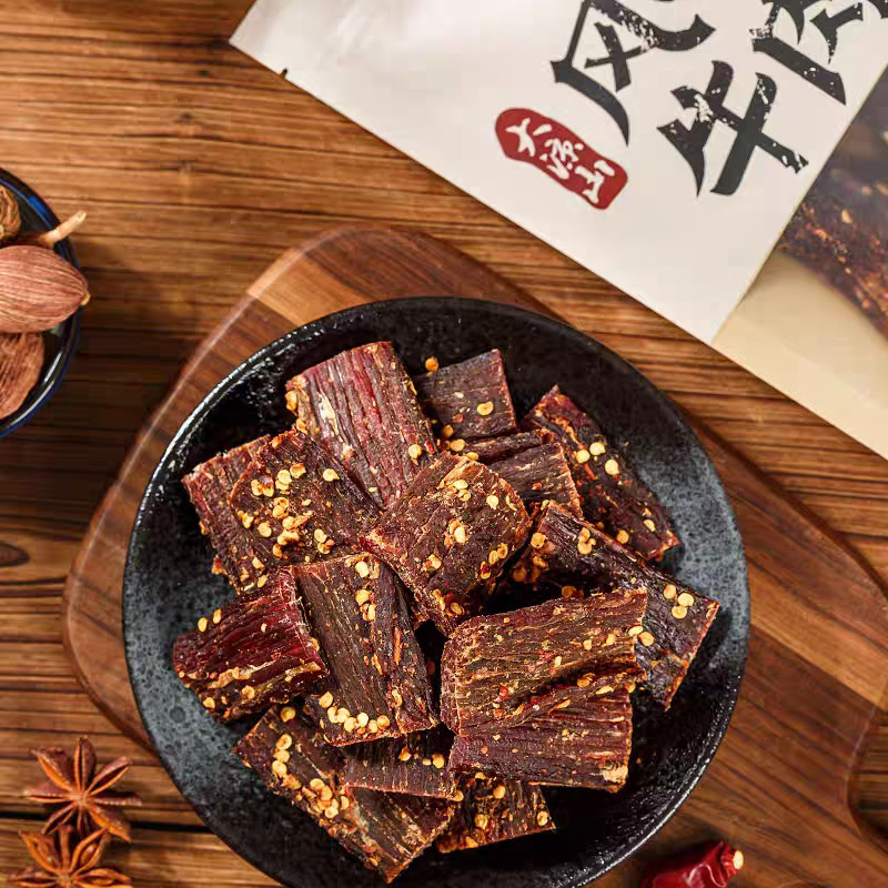 思奇香风干牛肉250g四川大凉山特产牛肉干年货麻辣小零食超干手撕