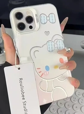 121715新款手机壳iphone16promax苹果适用卡通pro/13/14凯蒂猫/