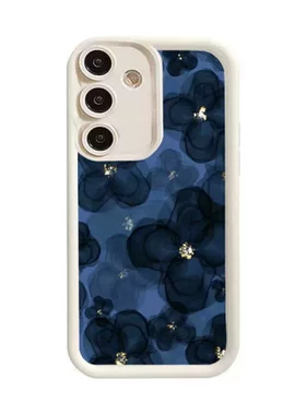 GalaxyS2欧美暗夜A72手机壳SamsungA73适用花朵S245plus防摔三星