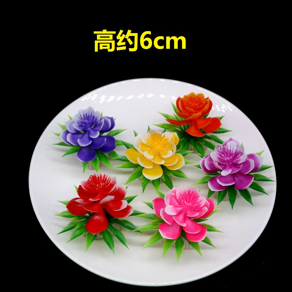 酒店意境菜品冷菜盘饰餐饮刺身摆盘装饰花草创意小摆件寿司点缀花