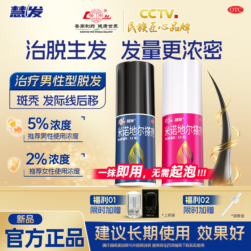 [鲁南]米诺地尔搽剂60ml*1瓶/盒图片