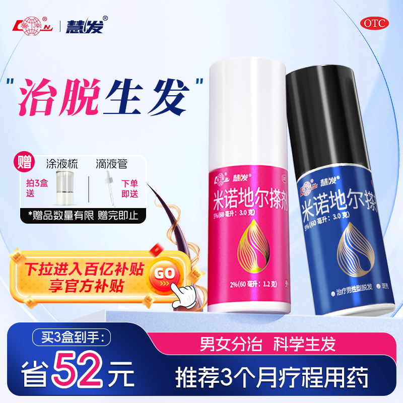 【鲁南】米诺地尔搽剂60ml*1瓶/盒
