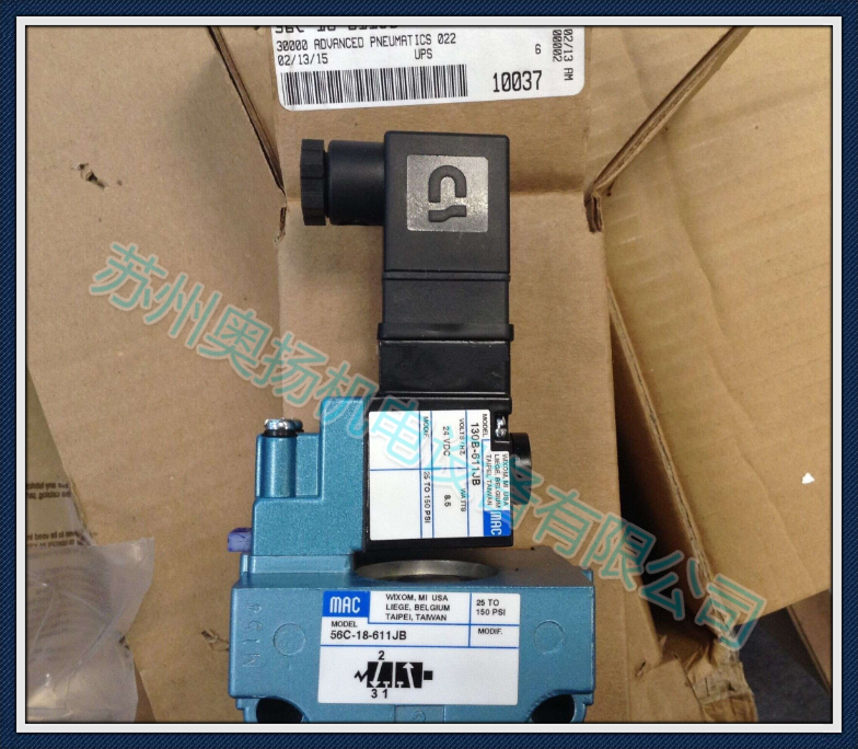 美国原装进口 MAC 电磁阀 130B-611JB