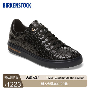 牛皮革漆皮Bend系带休闲板鞋 BIRKENSTOCK勃肯德国进口新品 女款