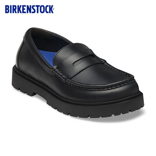 BIRKENSTOCK勃肯牛皮革乐福单鞋