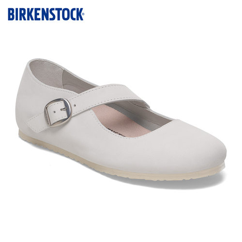BIRKENSTOCK勃肯绒面革芭蕾舞鞋