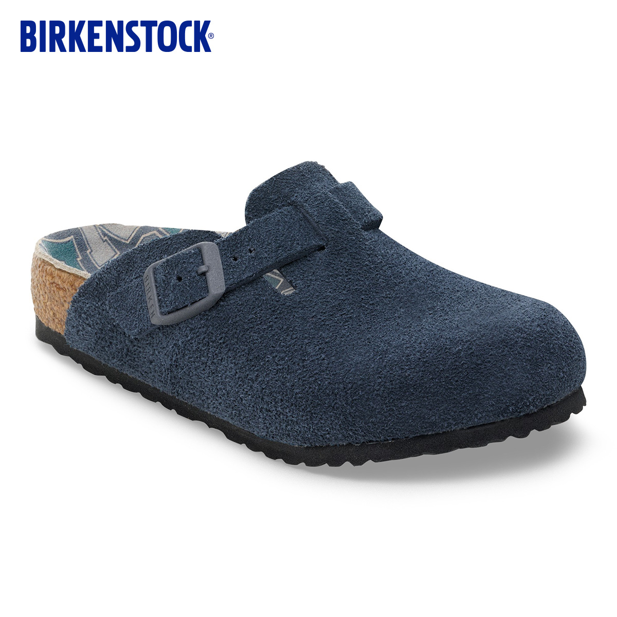 BIRKENSTOCK勃肯绒面革包头拖鞋
