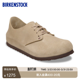 牛皮绒面革Maine休闲鞋 BIRKENSTOCK勃肯德国进口新品 男女款