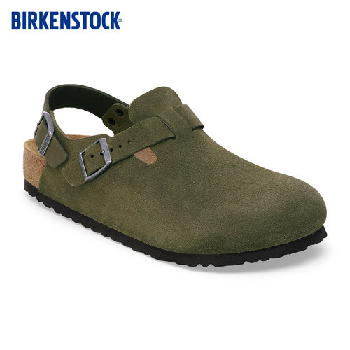 BIRKENSTOCK勃肯绒面包头拖鞋