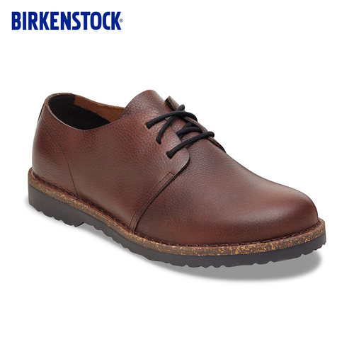 BIRKENSTOCK勃肯牛皮革休闲鞋