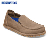 BIRKENSTOCK勃肯德国进口女款 牛皮绒面革软木Utti一脚蹬休闲鞋