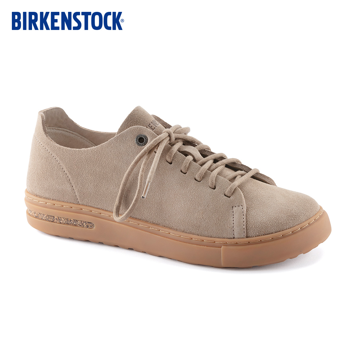 BIRKENSTOCK勃肯绒面系带休闲鞋