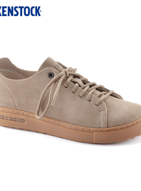 BIRKENSTOCK勃肯德国进口男女款绒面革软木Bend低帮系带休闲板鞋