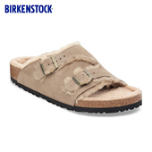 Shearling毛毛拖鞋 BIRKENSTOCK勃肯德国进口新品 男女绒面Zürich