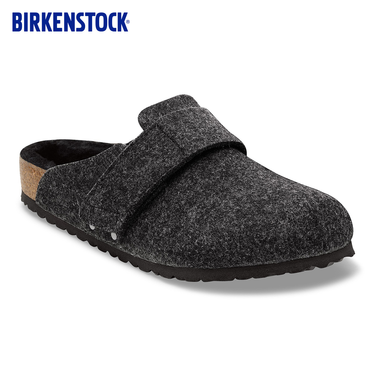 BIRKENSTOCK勃肯羊毛毡包头拖鞋