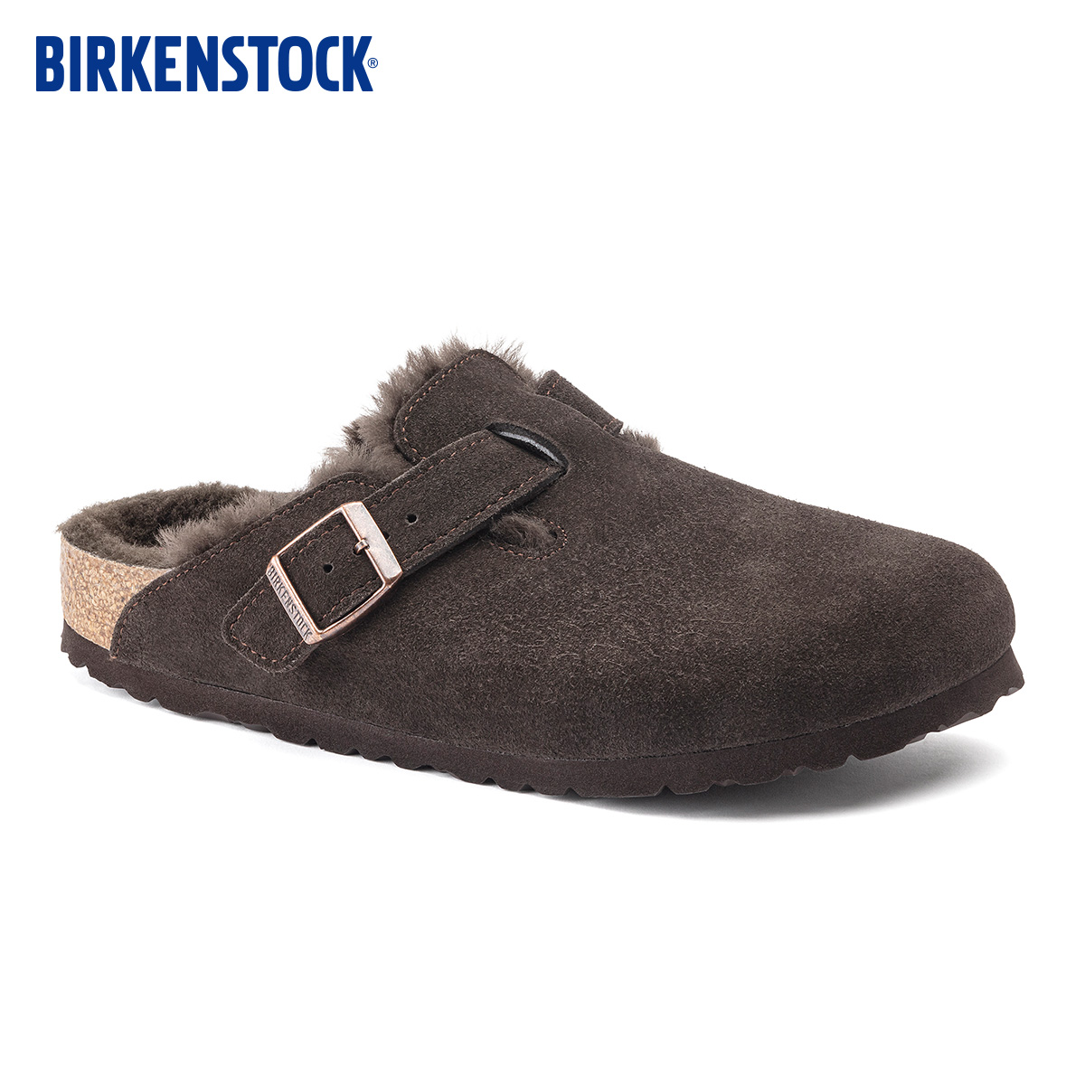 BIRKENSTOCK勃肯秋冬保暖毛毛鞋