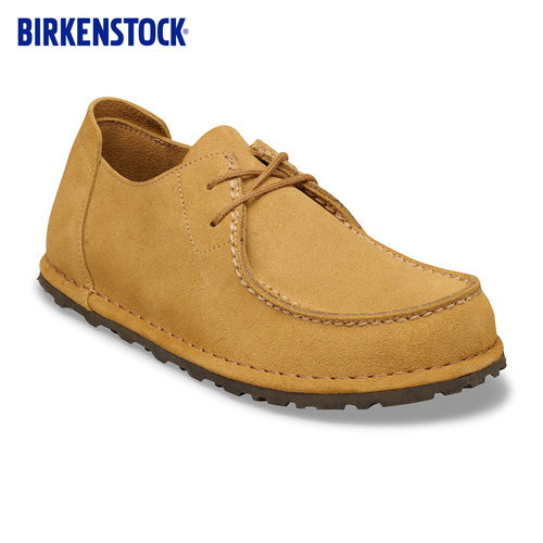 BIRKENSTOCK勃肯绒面低帮休闲鞋