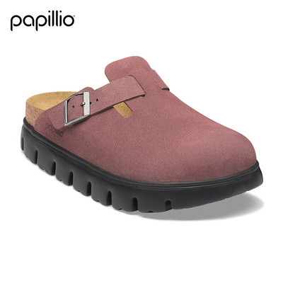 BIRKENSTOCK勃肯绒面革包头鞋