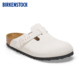 BIRKENSTOCK勃肯德国进口男女款 绒面革Boston包头拖鞋