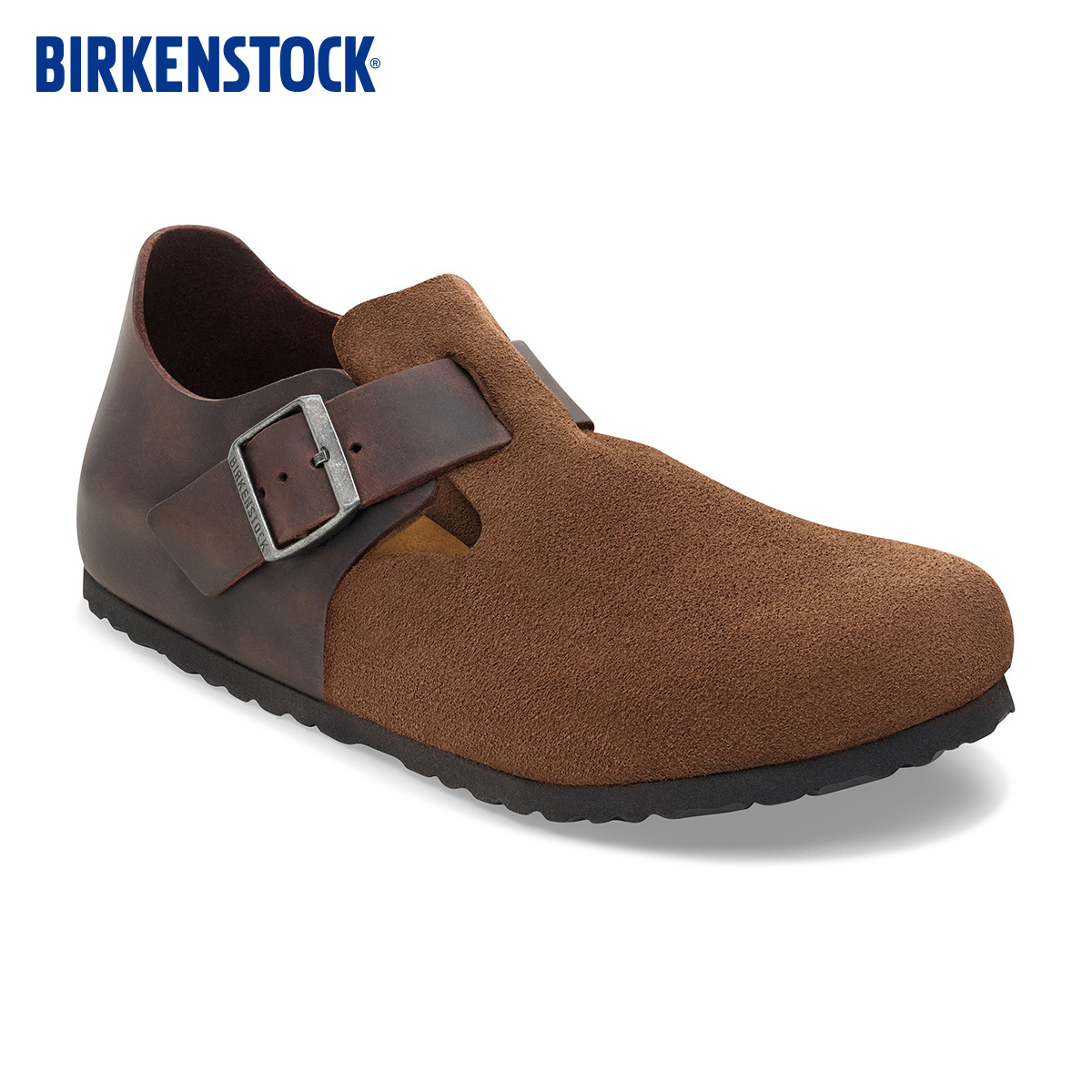 BIRKENSTOCK勃肯绒面低帮休闲鞋