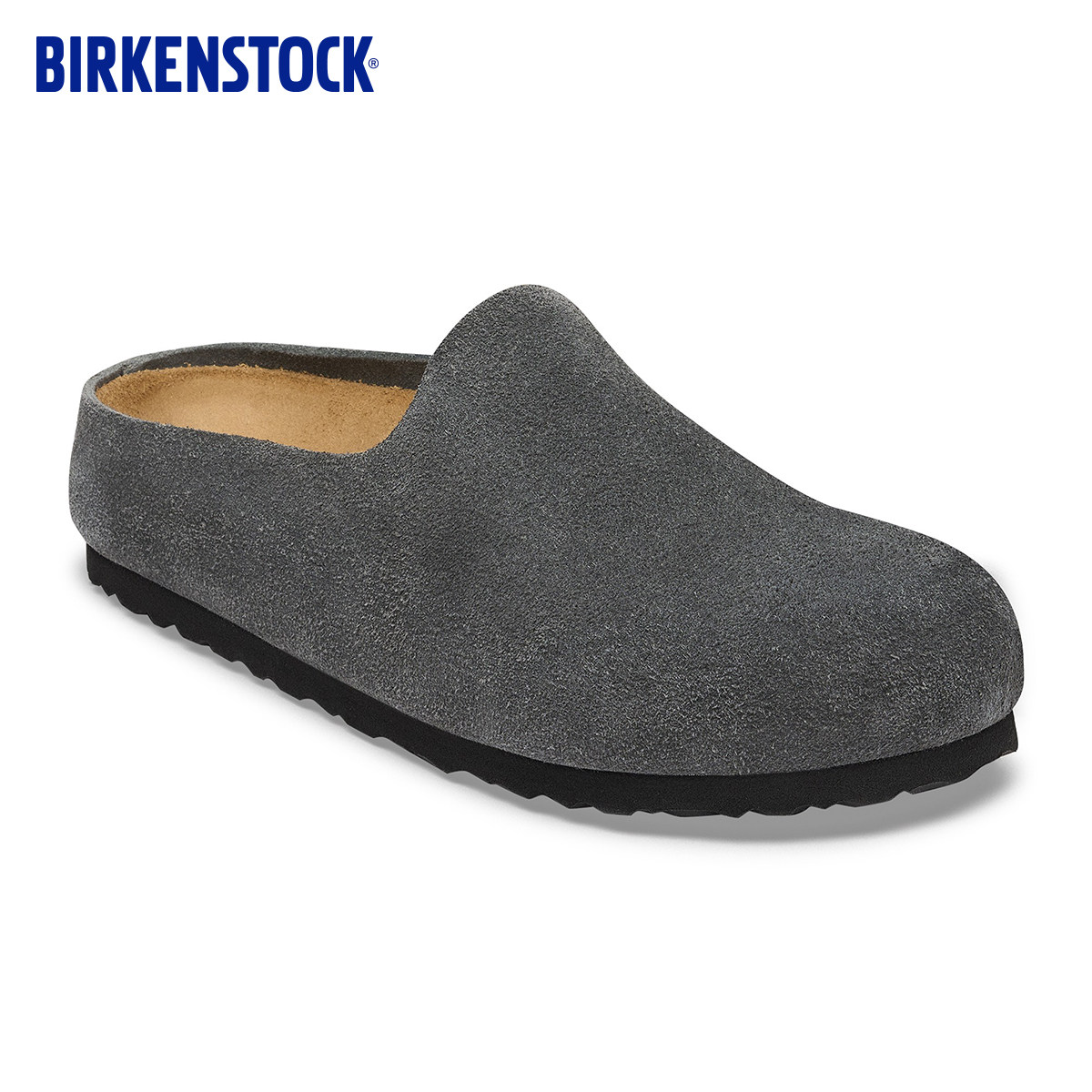 BIRKENSTOCK勃肯绒面革包头拖鞋图片