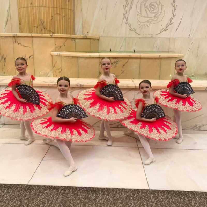 儿童帕基塔艾斯米拉达芭蕾舞演出服女童芭蕾舞蓬蓬裙TUTU裙纱裙新