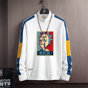 Y116*P30rickandmorty联名卫衣男潮牌潮流瑞克和莫蒂上衣秋季外套图片