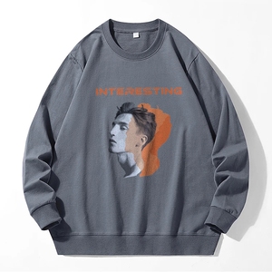 5020*卫衣男春秋季ins潮牌港风宽松百搭休闲外套情侣装上衣