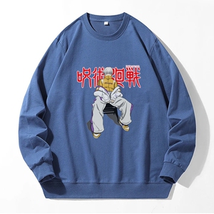5012*咒术回战卫衣男五条悟夏秋季jump动漫周边二次潮流衣服图片