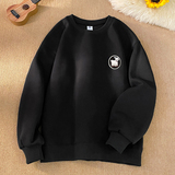 AT03*P35重磅华棉美式潮牌刺绣卫衣男宽松春秋季休闲百搭情侣上衣，男装卫衣，星座414A（原B215）