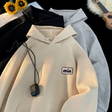 LT03*P45华棉美式潮牌刺绣连帽卫衣男宽松春秋季休闲百搭情侣上衣，男装卫衣，星座414A（原B215）