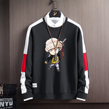 Y10*卫衣男秋季长袖T恤宽松衣服青少年初中动漫海贼王上衣，男装卫衣，星座414A（原B215）