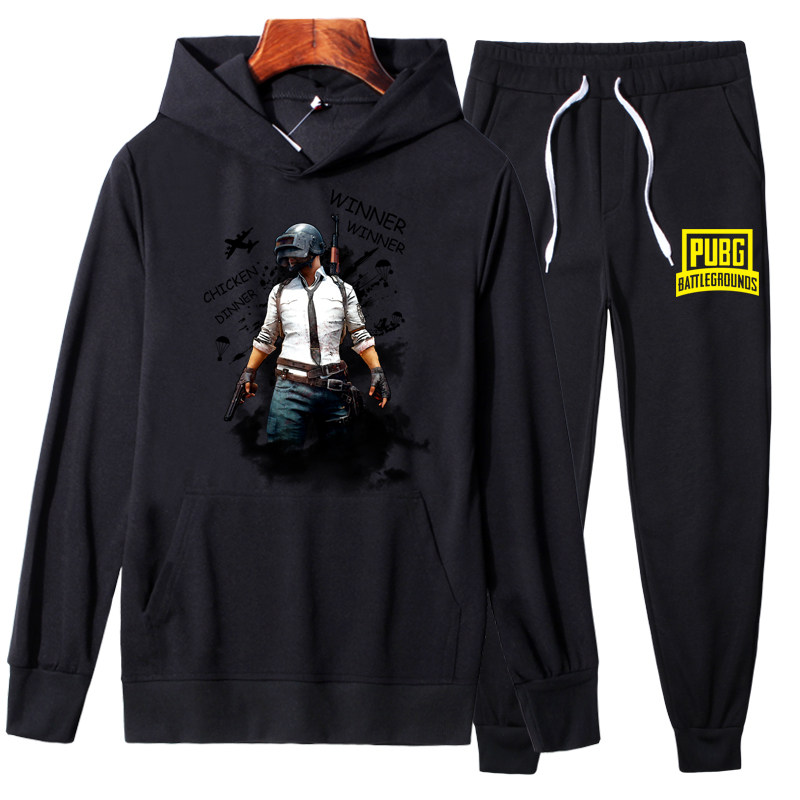 YD83P70绝地求生吃鸡游戏衣服春秋卫衣套装潮牌连帽中外套,男装卫衣,星座414A（原B215）