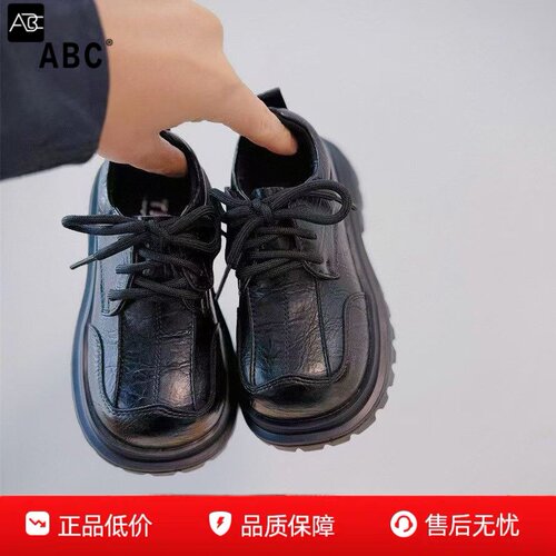 ABC男童小皮鞋演出鞋单鞋英伦风