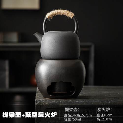 神奇虎炉提梁壶茶具套装｜炭炉