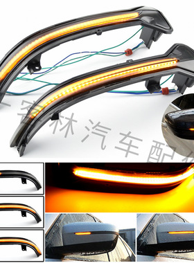 适用于宝马G20 G21 G28 G2x 2019+倒车镜后视镜LED流水转向信号灯