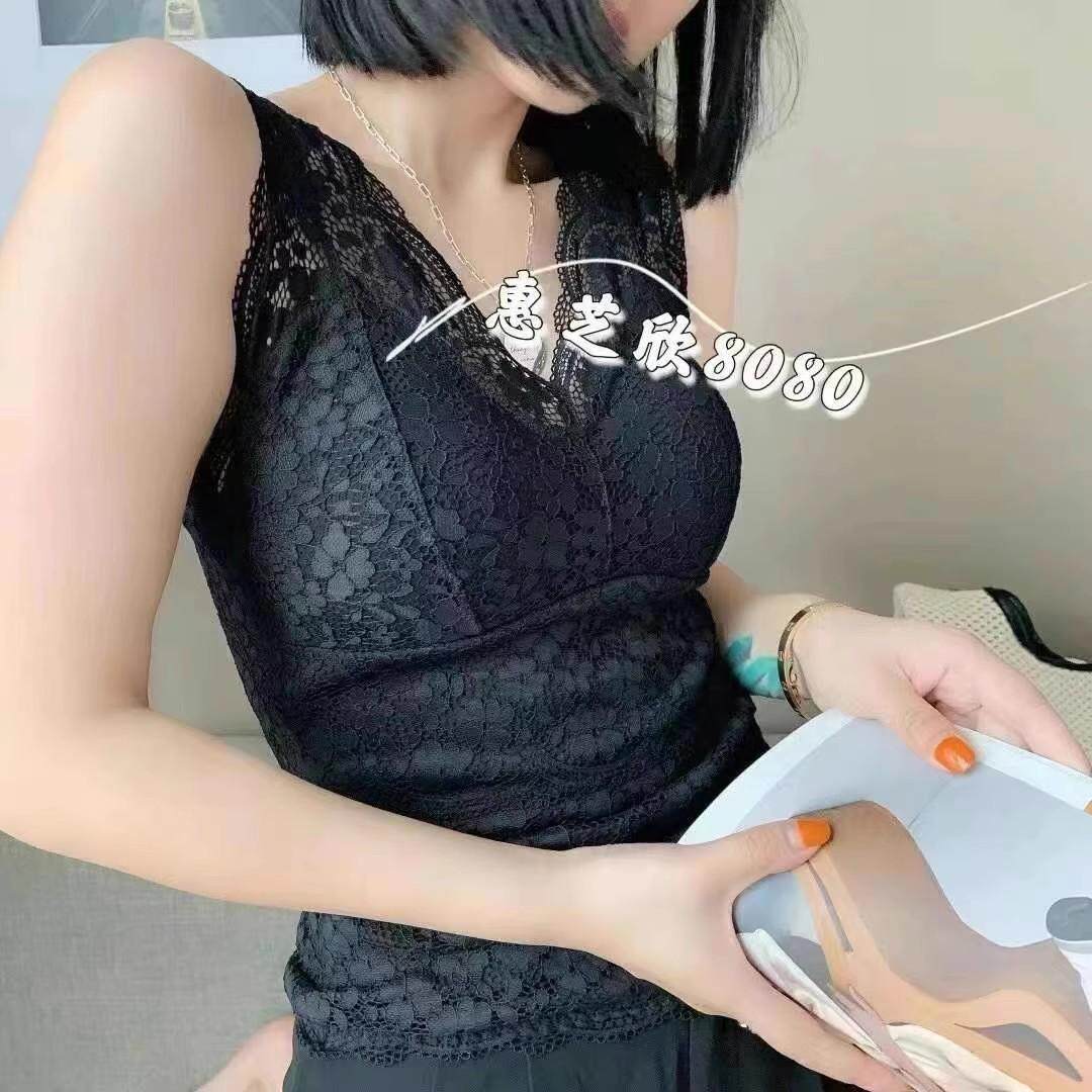 库存处理黛美芮 惠芝欣 杂款加厚加绒背心长袖打底内衣带胸垫美背