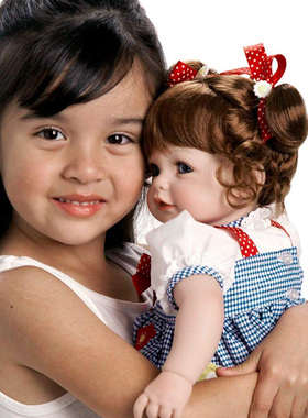 美国正版进口ADORA高仿真娃娃婴儿大小互动安抚玩具生日节日礼物