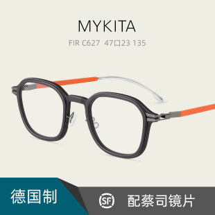 MYKITA德国制薄纸钢3D打印近视眼镜框架男女士简约休闲MYLON FIR